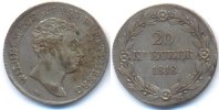 Württemberg: Wilhelm I., 1816-1864. 20 Kreuzer -