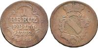 Baden: 1 Kreuzer Carl Friedrich, 1738-1811: -