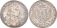 Sachsen: 2/3 Taler Dresden Johann Georg III, 1680-1691: -