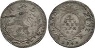 Hessen Darmstadt: 4 Kreuzer Ludwig VIII, 1739-1768: -