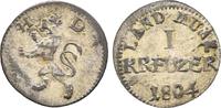 Hessen Darmstadt: 1 Kreuzer Ludwig X, 1790-1806: -