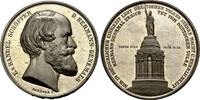 Lippe: Zinnmedaille Paul Friedrich Emil Leopold III, 1851-1875: -