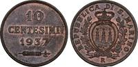 Italien San Marino: 10 Centesimi Rom -