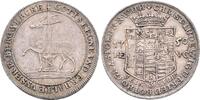 Stolberg: 1/3 Taler Feinsilber Ausbeute Christoph Ludwig und Friedrich Botho, 1739-1761: -