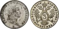 Österreich: 3 Kreuzer Wien Franz II, 1792-1835: -