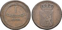 Baden 1 Kreuzer Karl Friedrich 1806-1811 -