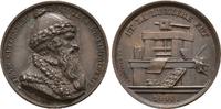 Johannes Gutenberg: Buchdruck: Bronzemedaille von Emmerich -