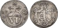 Sachsen Weimar Eisenach: 6 Pfennig Anna Amalia, 1758-1775: -