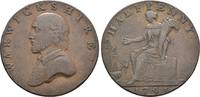 Großbritannien Warwickshire Token 1/2 Penny -