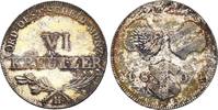 Habsburg 6 Kreuzer Günzburg Franz II.1792-1835 -