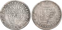 Hessen Darmstadt 12 Kreuzer Ludwig VIII 1739-1768 -