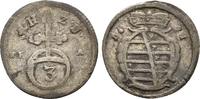 Sachsen Coburg Dreier Albrecht III.1680-1699 -