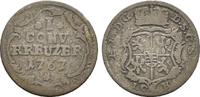 Sachsen Coburg Saalfeld: 1 Kreuzer Ernst Friedrich, 1764-1800: -