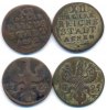 Aachen Stadt: Lot 2x 12 Heller. 1792 + 1794  166.33 元  ＋  41.58 元 运费