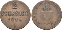 Hannover 2 Pfennige Wilhelm IV.1830-1837 -
