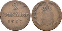 Hannover 2 Pfennige Wilhelm IV.1830-1837 -