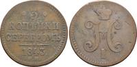 Russland: 3 Kopeken Nikolaus I, 1825-1855: -
