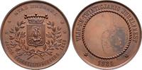 Belgien Bronzemedaille Leopold II.1865-1909 -