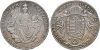 Habsburg: 1/2 Taler Wien für Ungarn Josef II, 1780-1790: -