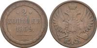 Russland: 2 Kopeken Warschau Alexander II, 1855-1881: -
