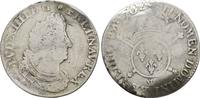 Frankreich: 1/4 Ecu Lille, dazu Groschen Ludwig XIV, 1643-1715: -