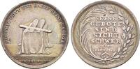 Preussen: Silberabschlag vom 2 Dukaten auf die 10 Gebote Friedrich Wilhelm III, 1797-1840: -