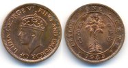 Asien: Ceylon. Cent -
