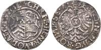 Stolberg Ortenberg: 3 Kreuzer mit Titel Ferdinands II. Christof II. und Heinrich Volrad, 1618-1638: -