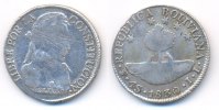 Bolivien Republik. 4 Soles -