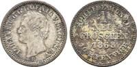Sachsen: 1 Neugroschen Johann, 1854-1873: -