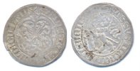 Sachsen: Friedrich II. mit seiner Gemahlin. Schwertgroschen -