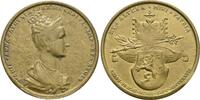 Habsburg: Bronzemedaille auf die böhmische Krönung Ferdinand I, 1835-1848: -