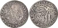 Sachsen: 1/2 Taler Schneeberg August, 1553-1586: -
