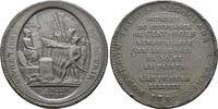 Frankreich: Bronzemedaille zu 5 Sols Paris Constitution, 1791-1792: -