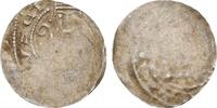Würzburg Bistum: Hälbling ( einseitig ) Gottfried von Spitzenberg-Helfenstein 1186-1190 -