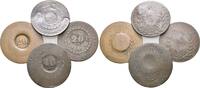 Portugal Brasilien: Lot 4 Kupfer Münzen -