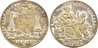 Notzeiten: Versilbertes Bronzejeton a.d. Teuerung -