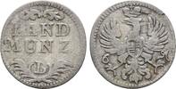 Brandenburg Bayreuth: 6 Pfennig Friedrich, 1735-1763: -
