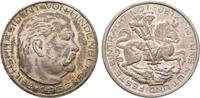 Hindenburg: Versilberte Bronzemedaille -