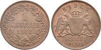 Baden: 1 Kreuzer Friedrich I, 1856-1907: -