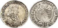 Sachsen: 2/3 Taler Dresden Johann Georg II, 1656-1680: -