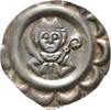 Augsburg Bistum: Brakteat Hartwig II. von Hirnheim, 1202-1208: -