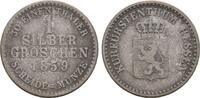 Hessen Kassel: 1 Silbergroschen Friedrich Wilhelm I, 1847-1866: -