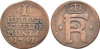 Hessen Kassel: 1 Heller Friedrich I, 1730-1751: -