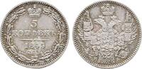 Russland: 5 Kopeken St. Petersburg Nikolaus I, 1825-1855: -
