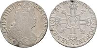 Frankreich: Ecu aux huit Rennes Ludwig XIV, 1643-1715: -