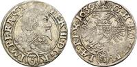 Habsburg: 3 Kreuzer Prag Ferdinand III, 1637-1657: -