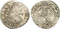 Habsburg: 3 Kreuzer Prag Ferdinand III, 1637-1657: -