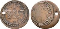 Augsburg Bistum: Kipper 1 Kreuzer Heinrich von Knörringen, 1598-1646: -