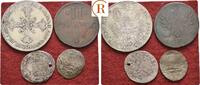 Frankfurt Stadt: Lot 4 Münzen ab 20 Kreuzer 1770 -